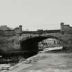 Edinburgh, Viewforth, Canal Bridge no. 1.
General view from North-East.