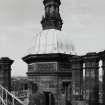 Detail of north east turret on main tower