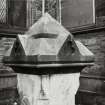 Edinburgh, Portobello, Windsor Place Church.
Detail of stone work.