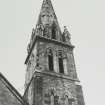 Edinburgh, Portobello, Windsor Place Church.
View of spire.