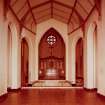 Edinburgh, Woodhall Road, Convent of the Good Shepherd.
Interior view of chapel from North.