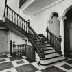 Edinburgh, Woodhall Road, Convent of the Good Shepherd, interior.
Interior view of ground floor staircase hall, North-East block.