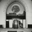 Edinburgh, Portobello, Windsor Place Church.
View of South arch and pulpit, interior.