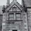 Edinburgh, Wester Coates House.
Detail of windows and crowstepped gable.