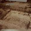 Perth, Whitefriars Street, Carmelite Friary Excavation.
High level view of excavation, view 3.
