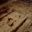 Perth, Whitefriars Street, Carmelite Friary Excavation.
High level view of excavation, view 5.