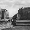 Copy of a postcard showing general view.
Titled: 'Blackness Castle from the Gateway  A 6407'