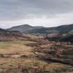 General view of the Garbh-Allt to SE and Strath Fleet