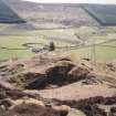 East Kinnauld fort: view from N over Strath Fleet