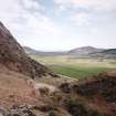 General view to E from East Kinnauld fort over Strath Fleet