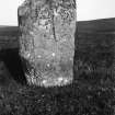 Clach Clais an Tuirc, standing stone.