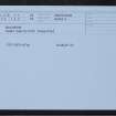 Westerton, NN81SE 11, Ordnance Survey index card, Recto