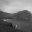 St Kilda Village.
General view from West across bay towards Oiseval.