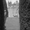 Crathes Castle
View from East of garden steps with tower beyond