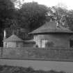 Millburn Tower, South lodge.
General view from South.
