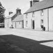 View of cottages on north side of Willoughby Street, Muthill, including Dunsinnane and Haggarts Buildings.