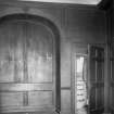 Interior.
Detail of panelling in with-drawing room.