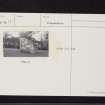 Lochmalony House, NO31NE 11, Ordnance Survey index card, Recto