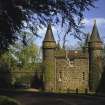 Fyvie Castle.
General view of South entrance gate.