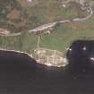 Urquhart Castle, oblique aerial view, taken from the SE.