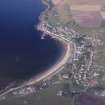 General oblique aerial view centred on the village, taken from the SW.