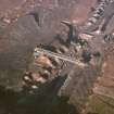 Oblique aerial view centred on the quarry, taken from the SSE.