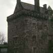 View Merchiston Castle before the construction of Napier College.