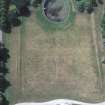 Hopetoun House.
Aerial view from East of garden and pond.