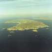 Iona, general.
Oblique aerial view of island from South.