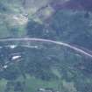 Oblique aerial view centred on the railway viaduct, taken from the SW.