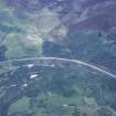 Oblique aerial view centred on the railway viaduct, taken from the SW.