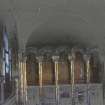 Glasgow, Cathcart Road, St Ninian's Wynd Church, interior.
Detail of chapel.