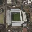 Oblique aerial view centred on Ibrox Stadium.