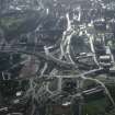 Glasgow, Townhead Interchange (M8).
General oblique aerial view.

