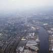 Oblique aerial view of Yarrows shipbuilding yard.