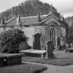 General view of Bute High Kirk Mausoleum, Rothesay, Bute from South-East.