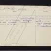 NS47SE 18, Ordnance Survey index card, Recto