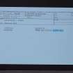 Auchendavy - Shirva, NS67NE RRX 505, Ordnance Survey index card, Recto