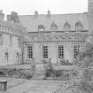 View of court from S.