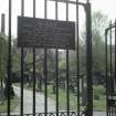 View of gateway to the Howff, Dundee,