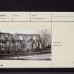 14th c. Abbey Guest House, NT08NE 1.6, Ordnance Survey index card, page number 1, Recto