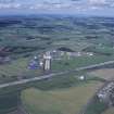 Oblique aerial view centred on T in the Park at Balado Bridge airfield, taken from the SSW.