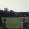 Craighall.
View across the lawns to the stables.