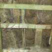 Interior: Thatched house, detail of underside of roof