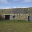 North range of steading, view from South East.