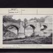 Jedburgh, Canongate, Canongate Bridge, NT62SE 25, Ordnance Survey index card, page number 2, Verso