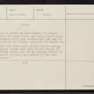 Rona, Fianuis, HW83SW 6, Ordnance Survey index card, page number 2, Verso