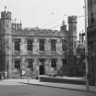 General view of old prison and county buildings, Paisley.