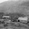 View of Temporary generating station, fitter's shop and site of plant yard