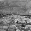 View of Site of rock anchorage test at generating station site